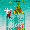 Christmas 3D Mazes For-Kids