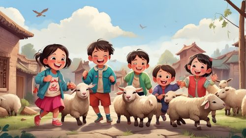 Video story for children "Liang and His Books"
