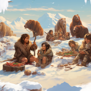 Video story for children "The Wise Lesson from the Ice Age"
