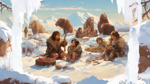 Video story for children "The Wise Lesson from the Ice Age"