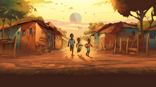 Video story for children "Friends from Near and Far"