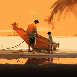 Video story for children "The Little Sailor's Big Journey"