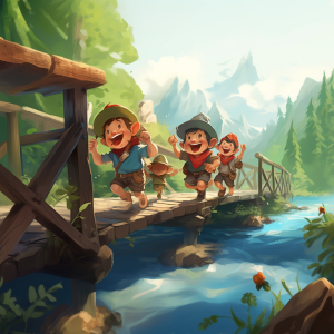 Video story for children "Cobby the Inventor's Adventure"