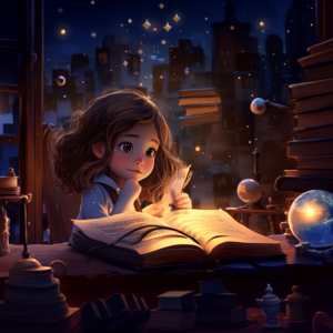 Video story for children "Dream Trip to Space"