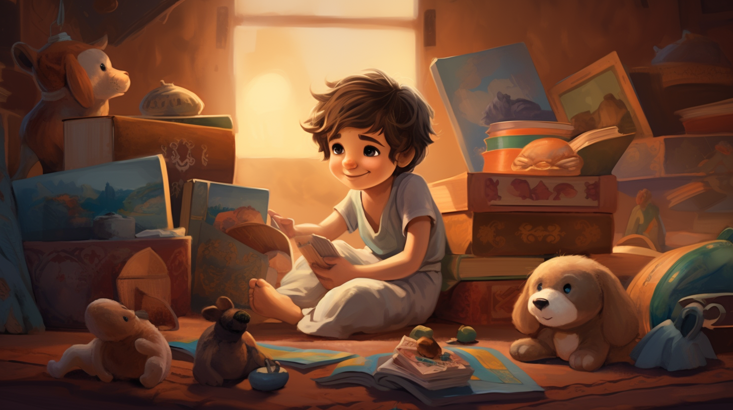 Video story for children "Ahmed's Heart of Gold"