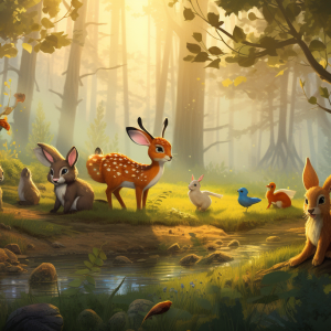 Video story for children "The Sneaky Fox's Acts of Kindness"