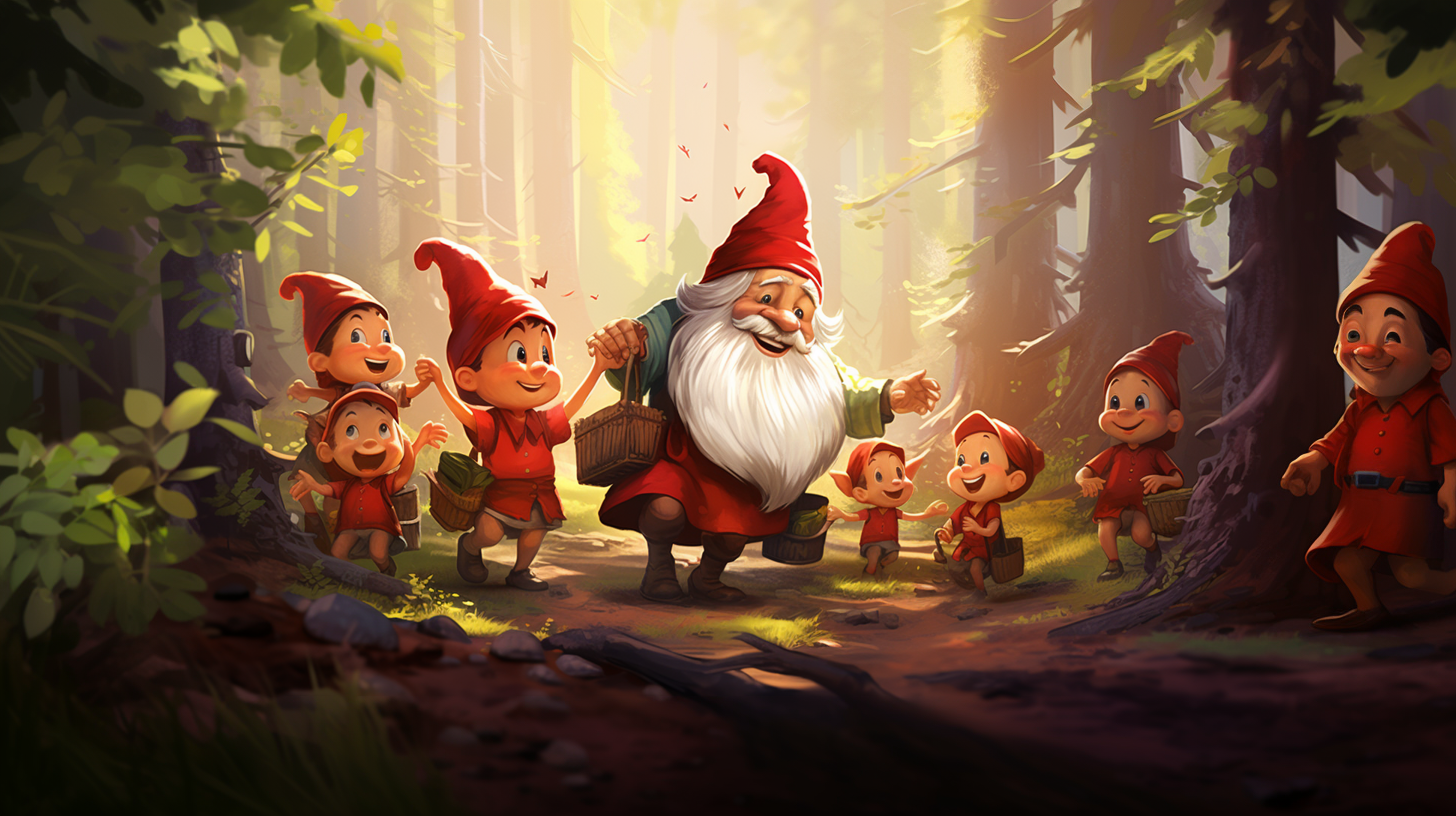 Video story for children "The Naughty Dwarf's Change Story"