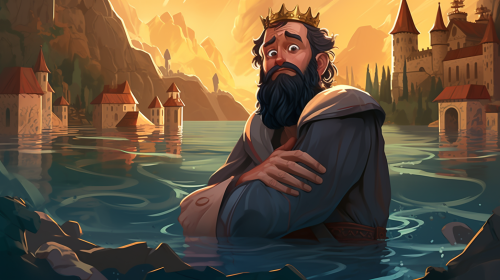 Video story for children "The Haughty King's Humble Lesson"