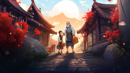 Video story for children "Li, The Kind Child"
