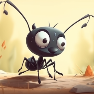 Video story for children "The Careless Ant"