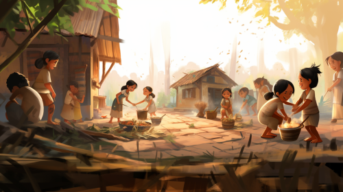 Video story for children "The Brave Knight, Kofi"