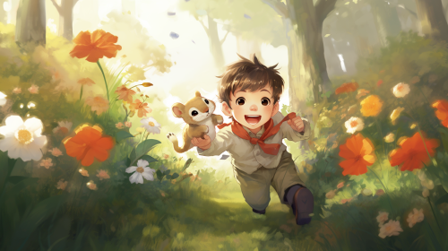 Video story for children "Best Friends"