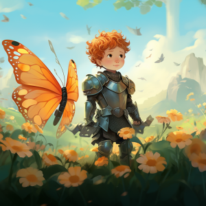 Video story for children "The Brave Knight's Quest for Friendship"