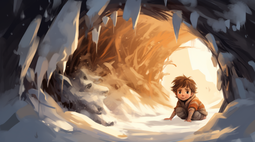 Video story for children "Grug and the Special Mammoth"