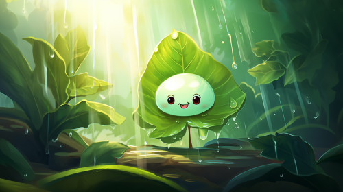 Video story for children "The Brave Raindrop's Journey"