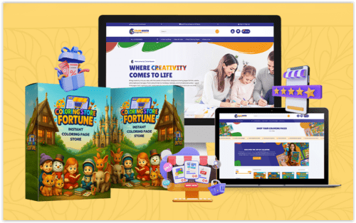 Revolutionary eCommerce Solution for Smart Coloring Page Profits!