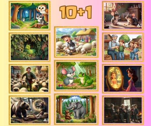 Kids Animated Stoies Video 10+1