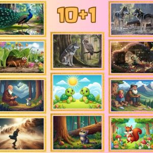 Kids Animated Stoies Video 10+1