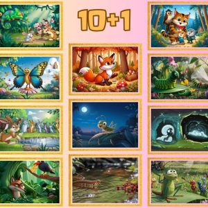 Kids Animated Stoies Video 10+1