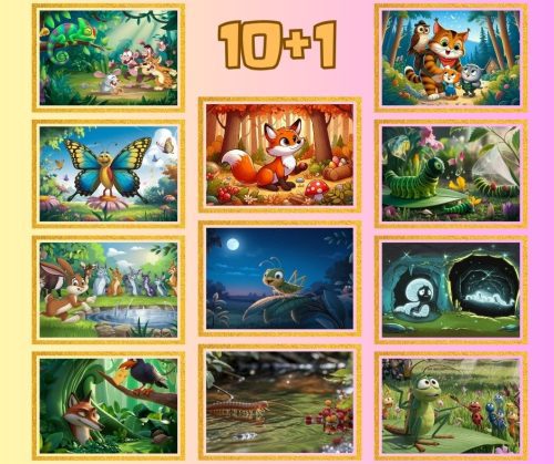 Kids Animated Stoies Video 10+1