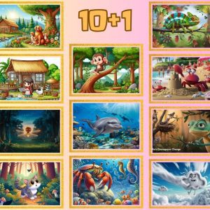 Kids Animated Stoies Video 10+1