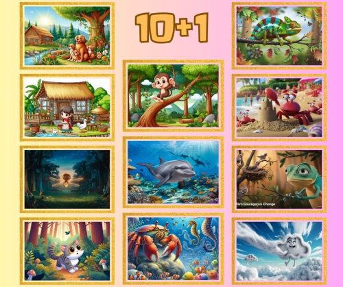 Kids Animated Stoies Video 10+1