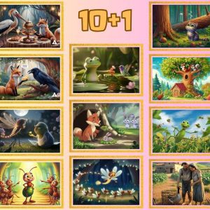 Kids Animated Stoies Video 10+1