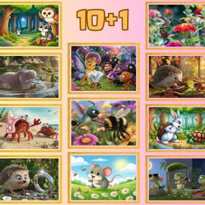 Kids Animated Stoies Video 10+1