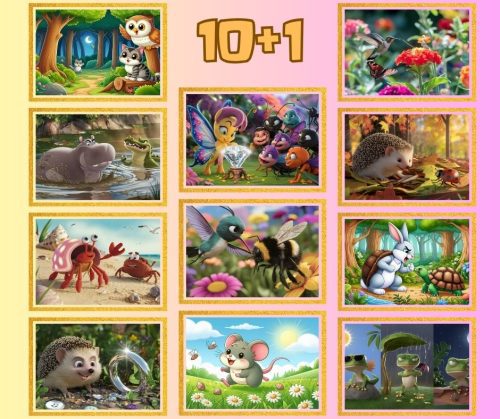 Kids Animated Stoies Video 10+1