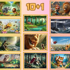Kids Animated Stoies Video 10+1