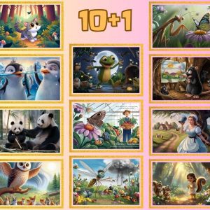 Kids Animated Stoies Video 10+1