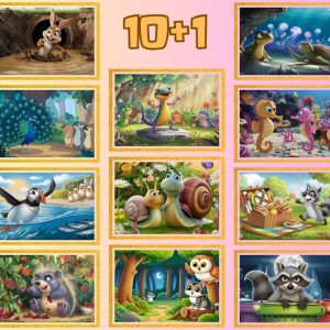 Kids Animated Stoies Video 10+1