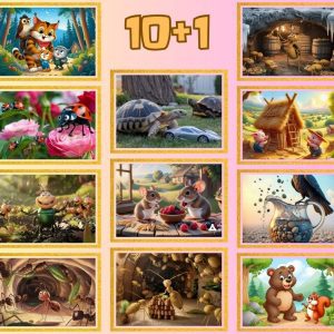 Kids Animated Stoies Video 10+1