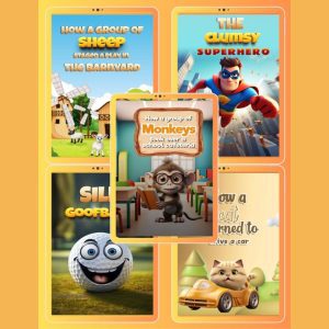 Stories for kids about Funny PDF and Flipbook
