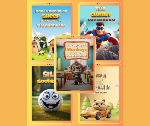 Stories for kids about Funny PDF and Flipbook